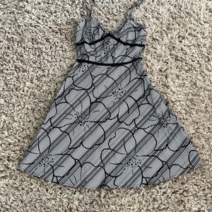 Black & White Floral Sundress!